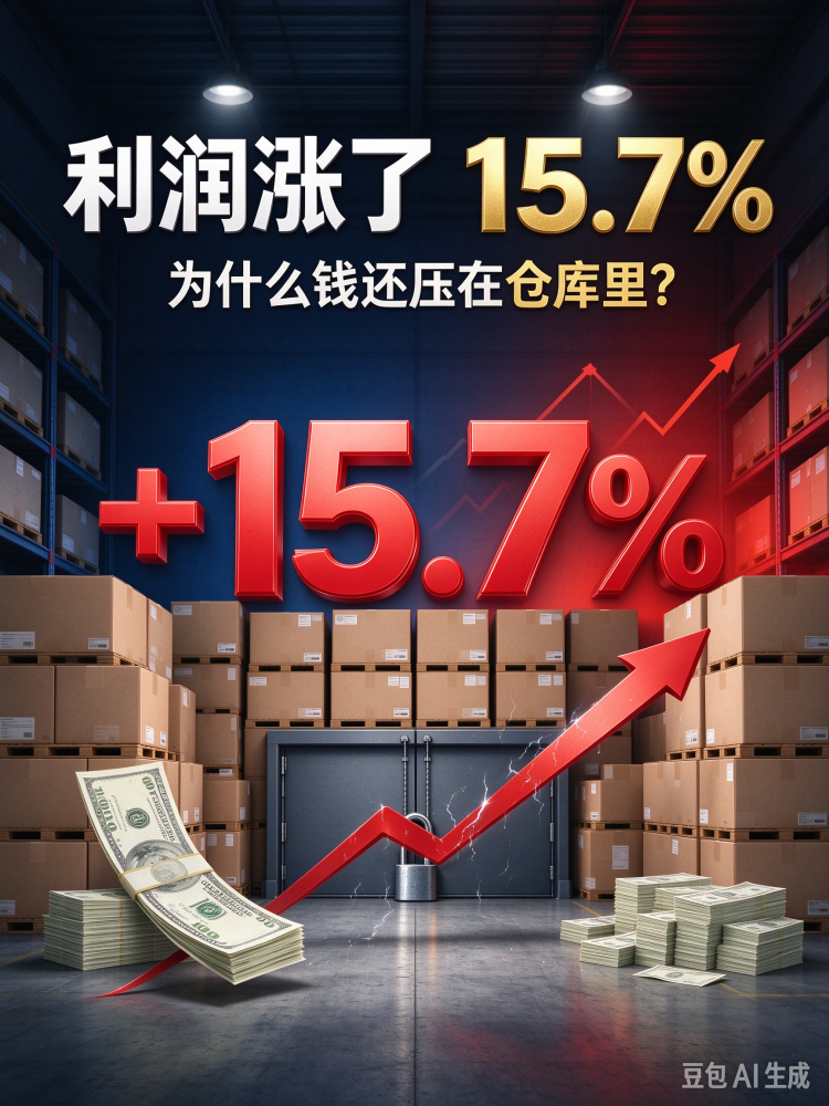 利润涨了 15.7%，为什么钱还压在仓库里？